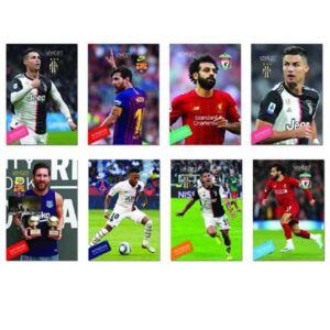 دفتر وحدت 100 برگ طرح فوتبالی (76 عددي)_کد 13 _پخش لوازم التحریر جورچین