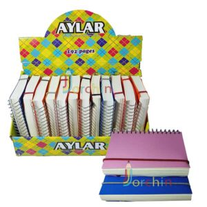 دفتر چه آیلار طلقي 180برگ کشدار_ کد 210_پخش لوازم التحریر جورچین