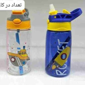 قمقمه خارجی نی دار فانتزی _ کد 814 _پخش لوازم التحریر جورچین