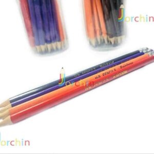 مداد مشکی سه گوش چوب RAIN BOW _ کد 2408 _پخش لوازم تحریر جورچین در بازار تهران