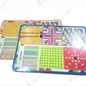 تخته وایت برد دور دوخت با همراه بازی سایز 35*50 _ کد 2570 _پخش لوازم تحریر جورچین