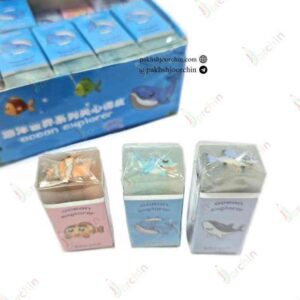 پاکن ژله ای حیوانات دریایی (36 عددی ) _ کد 8104 _پخش لوازم تحریر جورچین