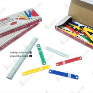گیره پوشه پلاستیکی رنگی _ کد 2181 _ خرید عمده لوازم تحریر