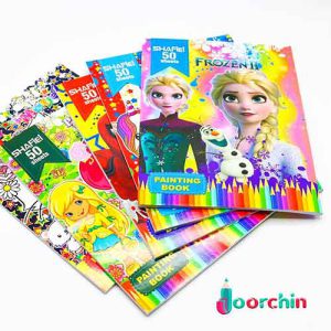 دفتر50برگ نقاشی ته چسب شفیعی (100جلدی) _ کد 2744 _ عمده فروشی لوازم تحریر جورچین