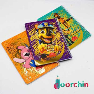 دفتر 50 برگ نقاشی فانتزی طلایی آیلار _ کد2045 _ خرید عمده لوازم تحریر جورچین