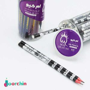 مداد مشکی بدنه نقره ای ام کیو مدل H41_ کد 3022 _پخش لوازم تحری جورچین