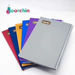 دفتر 100برگ رحلی نیلای _ کد2792 _ پخش لوازم تحریر جورچین