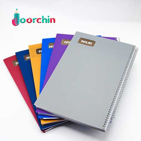 دفتر 100برگ رحلی نیلای _ کد2792 _ پخش لوازم تحریر جورچین
