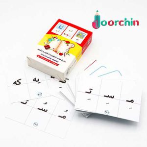 فلش کارت نشانه ها 1و2 الفبا _ کد3010 _ لوازم تحریر عمده