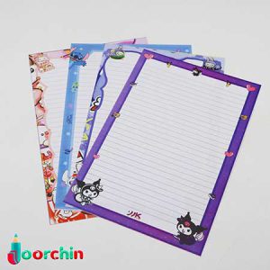 کاغذ حاشیه دار a4 _کد 3605 _ عمده فروشی لوازم تحریر جورچین