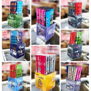 مداد مشکی طرح دار کویلو _ کد 1250_ خرید عمده مداد