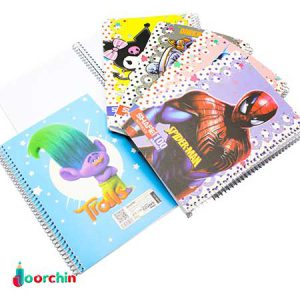 دفتر نقاشی 100برگ فنردوبل کد41 (90عددی)(نقدی)_ کد 1159_ خرید عمده دفتر نقاشی