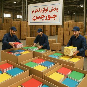 خرید-عمده-دفتر-به-قیمت-کارخانه از پخش لوازم تحریر جورچین