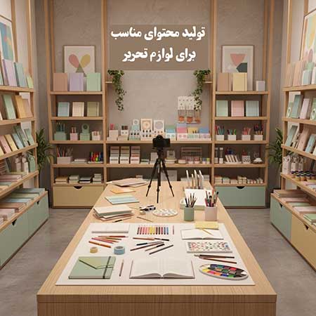 تولید-محتوای-مناسب-برای فروش لوازم‌تحریر در اینستاگرام