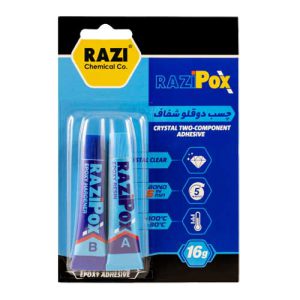 چسب دوقلو شفاف رازی _ خرید عمده چسب رازی