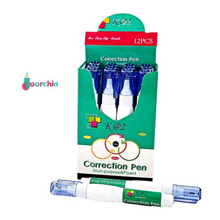 لاک غلط گیر 12 میل k2 بدنه سفید1830 _ لوازم تحریر وارداتی