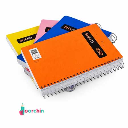 دفتر یادداشت 160برگ شفیعی سایز 1.8 _ دفترچه عمده