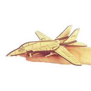 پازل چوبی جت فایتر f14