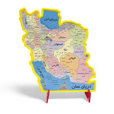 خرید عمده نقشه ایران سه بعدی