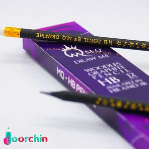 مداد مشکی mq ام کیو مقوایی _ کد 2957_ خرید عمده لوازم تحریر