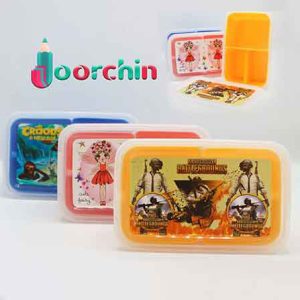 ظرف غذا چاپدار کیان _ کد 03 _ عمده فروشی لوازم تحریر جورچین