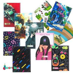 دفتر-100برگ-جلد-سخت-کلاسیک-کد-1077_ خریدعمده دفتر جلد سخت